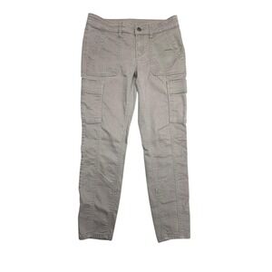 prAna Cargo Pants Women's Pink Organic Cotton Utility Hiking Pants Size 8